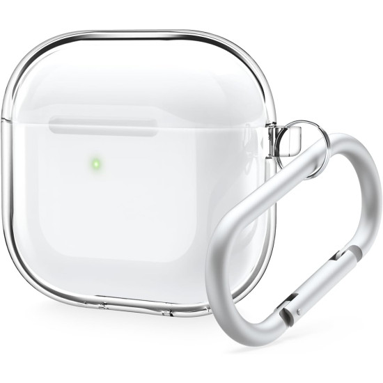 Θήκη Apple AirPods 4th Gen - Elago Clear Hang Case Διάφανη Σιλικόνης - Clear (EAP4CL-HANG-TR)