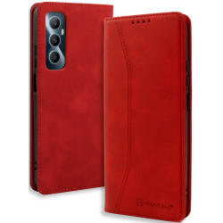 Θήκη Realme C65 4G - Bodycell Book Case Πορτοφόλι - Red (5206015079351)