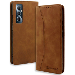Θήκη Realme C65 4G - Bodycell Book Case Πορτοφόλι - Brown (5206015079344)