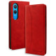 Θήκη OnePlus Nord CE4 Lite - Bodycell Book Case Πορτοφόλι - Red (5206015079177)
