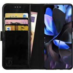 Θήκη Google Pixel 9 / 9 Pro - Rosso Element PU Πορτοφόλι - Black (8719246446238)