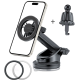 Tech-Protect N56 Magnetic MagSafe Dashboard & Vent Car Mount - Μαγνητική Βάση Στήριξης Κινητών MagSafe για Ταμπλό / Παρμπρίζ Αυτοκινήτου & Αεραγωγούς Αυτοκινήτων - Black (5906302313211)