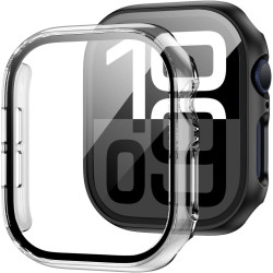 Θήκη Apple Watch 11 / 10 46mm - Tech-Protect Defence360 με Tempered Glass - Clear (5906302376537)