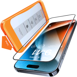 Αντιχαρακτικό Γυαλί Προστασίας Apple iPhone 16 Pro Max - Torras Install Master Tempered Glass FullFace Οθόνης - Clear (6970592331001)
