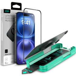 Αντιχαρακτικό Γυαλί Προστασίας Apple iPhone 16 - ESR Armorite Ultra Tempered Glass FullFace Οθόνης - Black (4894240236031)
