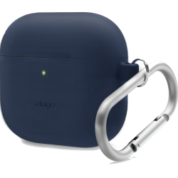 Θήκη Apple AirPods 4th Gen - Elago Silicone Hang Case Σιλικόνης - Jean Indigo (EAP4SC-HANG-JIN)