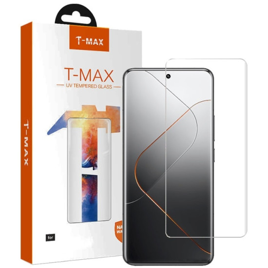 Tempered Glass Huawei Pura 70 Pro / 70 Pro Plus / 70 Ultra T-MAX Liquid Full Glue 3D Σύστημα Προστασίας Οθόνης (5206015075117)