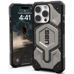 Θήκη Apple iPhone 16 Pro - UAG Monarch Pro Ανθεκτική με MagSafe - Titanium (114456113636)