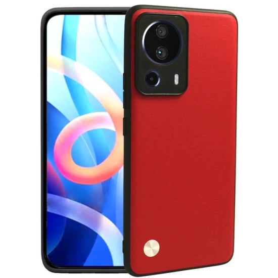 Θήκη Xiaomi 13 Lite - Bodycell Vegan Cover Σκληρή - Red (5206015077289)