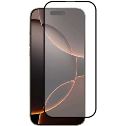 Αντιχαρακτικό Γυαλί Προστασίας Apple iPhone 16 Pro Max - Vivid FullFace Tempered Glass Οθόνης - Black (VITEMP498BK)