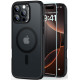 Θήκη & Αντιχαρακτικό Γυαλί Προστασίας Apple iPhone 16 Pro Max - ESR Classic Hybrid HaloLock Σετ Ανθεκτική με MagSafe & Tempered Glass Οθόνης - Frosted Black (4894240243565)