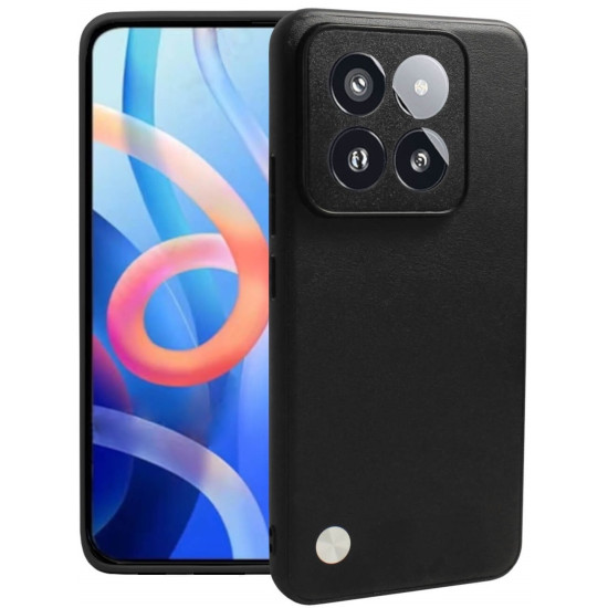 Θήκη Xiaomi 14 Pro - Bodycell Vegan Cover Σκληρή - Black (5206015077371)