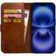 Θήκη Apple iPhone 16 Pro - Rosso Element PU Πορτοφόλι - Brown (8719246453847)