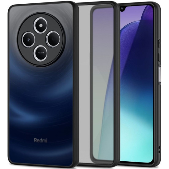 Θήκη Xiaomi Redmi 14C / Poco C75 - Tech-Protect MagMat Σκληρή Ημιδιάφανη - Matte Black (5906302371068)