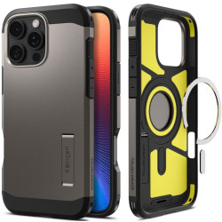 Θήκη Apple iPhone 16 Pro Max - Spigen Tough Armor AI MagFit Ανθεκτική με MagSafe - Gunmetal (ACS08012)
