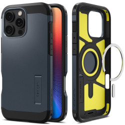 Θήκη Apple iPhone 16 Pro - Spigen Tough Armor AI MagFit Ανθεκτική με MagSafe - Metal Slate (ACS08147)