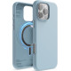 Θήκη Apple iPhone 16 Pro Max - Elago Magnetic Silicone Case Premium Σιλικόνης με MagSafe - Sky Blue (ES16MSSC69PRO-SBL)