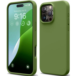 Θήκη Apple iPhone 16 Pro Max - Elago Silicone Case Premium Σιλικόνης - Cedar Green (ES16SC69PRO-CGR)