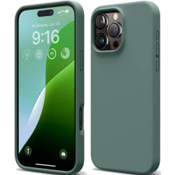 Θήκη Apple iPhone 16 Pro Max - Elago Silicone Case Premium Σιλικόνης - Midnight Green (ES16SC69PRO-MGR)