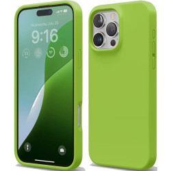 Θήκη Apple iPhone 16 Pro - Elago Silicone Case Premium Σιλικόνης - Lime Green (ES16SC63PRO-LIGR)