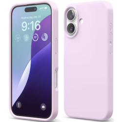 Θήκη Apple iPhone 16 - Elago Silicone Case Premium Σιλικόνης - Light Lilac (ES16SC61-LLIL)