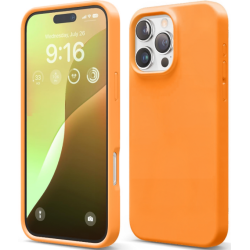 Θήκη Apple iPhone 16 Pro Max - Elago Silicone Case Premium Σιλικόνης - Orange (ES16SC69PRO-OR)