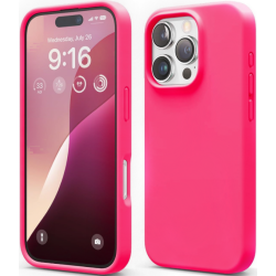 Θήκη Apple iPhone 16 Pro - Elago Silicone Case Premium Σιλικόνης - Ice Red (ES16SC63PRO-IRED)