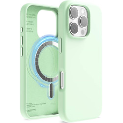 Θήκη Apple iPhone 16 Pro - Elago Magnetic Silicone Case Premium Σιλικόνης με MagSafe - Soft Mint (ES16MSSC63PRO-SMT)