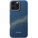 Θήκη Apple iPhone 16 Pro Max - Pitaka StarPeak Tactile Woven MagEZ Case 6 Aramid Fiber Body με MagSafe - 1.04mm - 1500D - Milky Way Galaxy (KI1602PMYG)