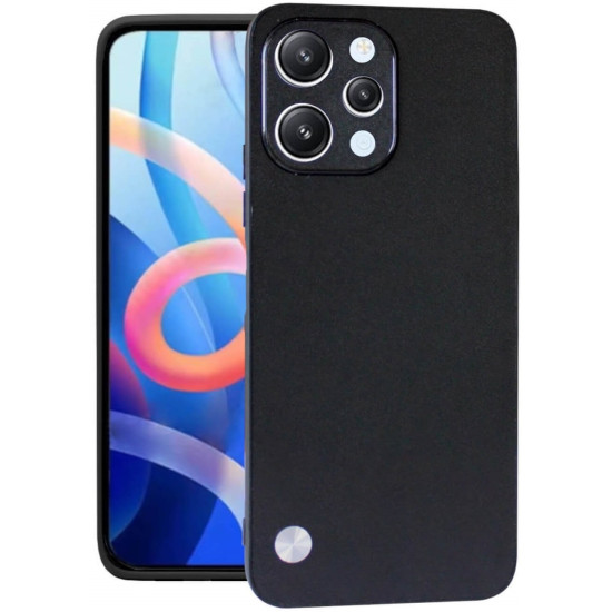 Θήκη Xiaomi Redmi 12 - Bodycell Vegan Cover Σκληρή - Black (5206015078415)