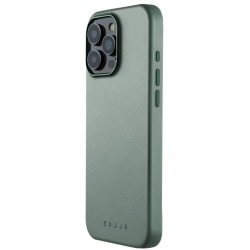 Θήκη Apple iPhone 16 Pro Max - MUJJO Full Leather Case Δερμάτινη με MagSafe - Green Smoke (MUJJO-CL-055-GS)