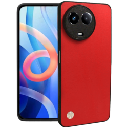 Θήκη Realme 11 5G / 11x - Bodycell Vegan Cover Σκληρή - Red (5206015076169)