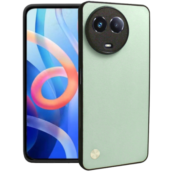 Θήκη Realme 11 5G / 11x - Bodycell Vegan Cover Σκληρή - Light Green (5206015076152)