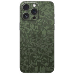 Αυτοκόλλητο Skin Προστασίας Πλάτης - Apple iPhone 16 Pro Max - Gams Premium Vinyl Skin Back Plate - Camo Green (GAMS-VNL-SKIN-CG-001-083)