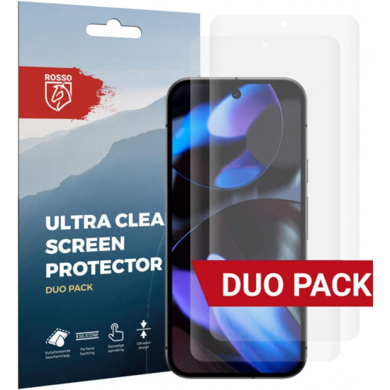 Μεμβράνη Προστασίας Google Pixel 9 - Rosso Ultra Clear Screen Protector Οθόνης - 2 Τεμάχια (8719246447433)