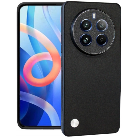 Θήκη Realme 12 Pro / 12 Pro Plus Bodycell Vegan Cover Σκληρή - Black (5206015076213)