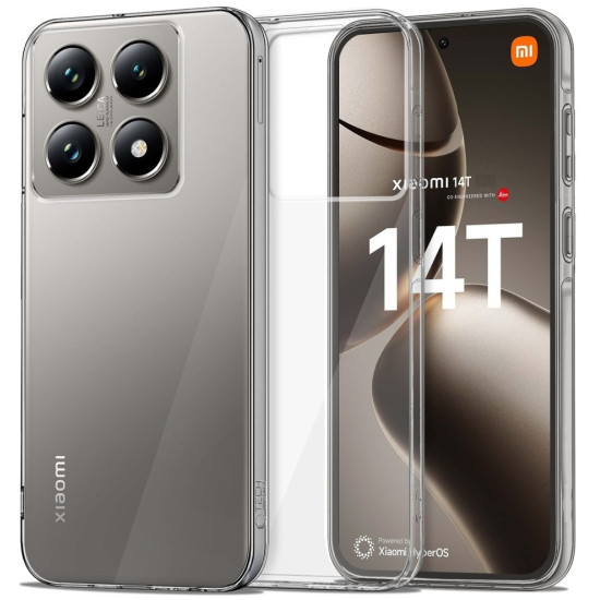 Θήκη Xiaomi 14T Tech-Protect FlexAir Hybrid Σκληρή Διάφανη - Clear (5906302371310)