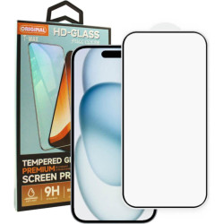 Tempered Glass iPhone 16 Pro Max T-Max Premium Full Glue Αντιχαρακτικό Γυαλί Προστασίας Οθόνης - Black (5206015079665)