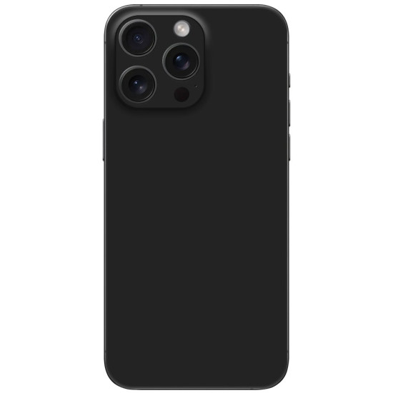 Αυτοκόλλητο Skin Προστασίας Πλάτης iPhone 16 Pro Max Gams Premium Vinyl Skin Back Plate - Black Matte (GAMS-VNL-SKIN-BMT-001-083)