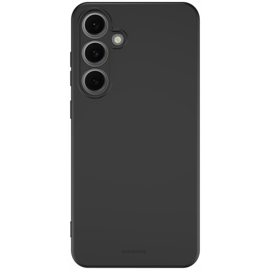 Θήκη Samsung Galaxy S24 FE Spacecase Silicone Case Σιλικόνης - Black (5905719112882)