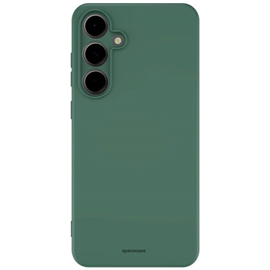 Θήκη Samsung Galaxy S24 FE Spacecase Silicone Case Σιλικόνης - Dark Green (5905719112899)