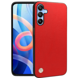 Θήκη Samsung Galaxy A14 Bodycell Vegan Cover Σκληρή - Red (5206015076527)