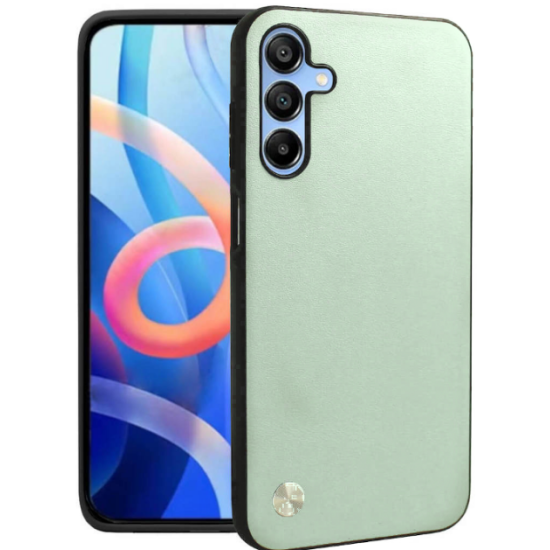 Θήκη Samsung Galaxy A14 Bodycell Vegan Cover Σκληρή - Light Green (5206015076510)