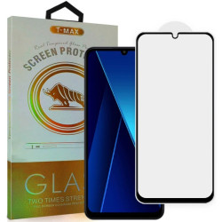 Tempered Glass Samsung Galaxy A15 T-Max Premium Full Glue Αντιχαρακτικό Γυαλί Προστασίας Οθόνης - Black (5206015080326)
