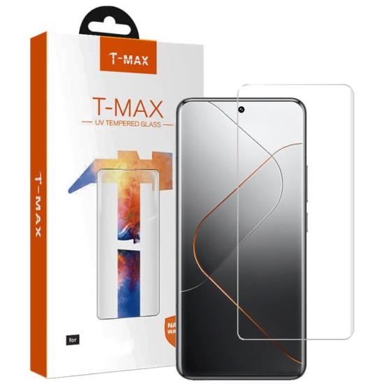 Tempered Glass Xiaomi 15 Pro T-MAX Liquid Full Glue 3D Σύστημα Προστασίας Οθόνης (5206015080388)