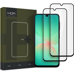 Tempered Glass Samsung Galaxy A17 / A26 / A16 Hofi Premium Pro+ Αντιχαρακτικό Γυαλί Προστασίας FullFace Οθόνης 2 Τεμάχια - Black (5906302372669)