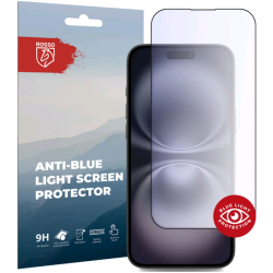 Tempered Glass iPhone 16 Plus Rosso Anti-Blue Light FullFace Αντιχαρακτικό Γυαλί Προστασίας Οθόνης - Black (8719246460999)