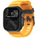 Λουράκι Apple Watch Ultra/SE/11/10/9/8/7/6/5/4 (49/46/45/44mm) Nomad Rocky Point Band Αδιάβροχο FKM & Τιτάνιο - Sol / Black (NM014810858)