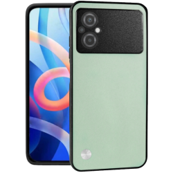 Θήκη Xiaomi Poco M5 Bodycell Vegan Cover Σκληρή - Light Green (5206015078354)