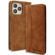 Θήκη iPhone 16 Pro Bodycell Book Case Πορτοφόλι - Brown (5206015079719)